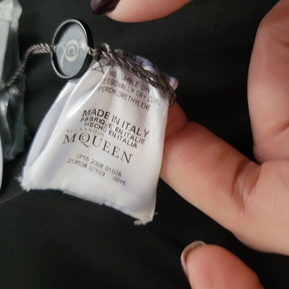 6K New ALEXANDER MCQUEEN  Strapless Runway Mini dress 42 IT - Picture 14 of 16